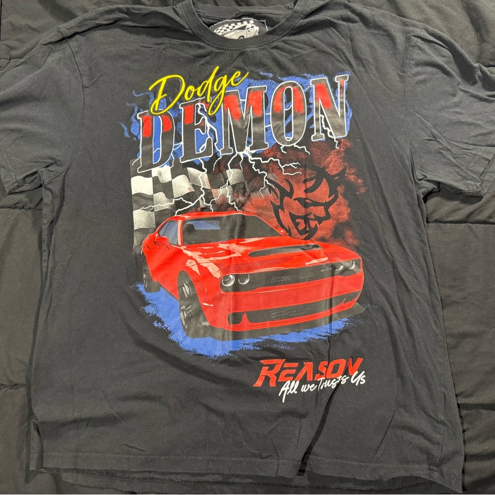 Men's Black Graphic T-Shirt